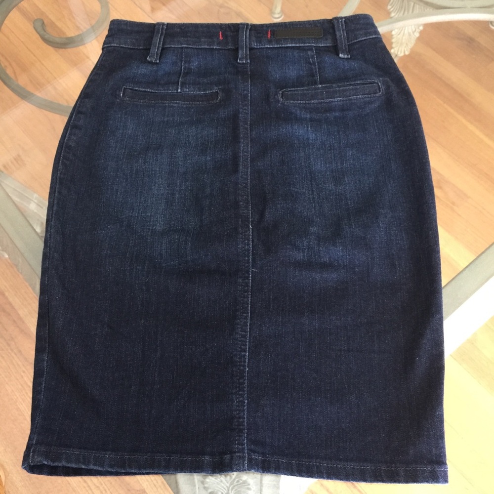 Sanctuary Shay Button Stretch Denim Skirt 24, NWOT - Picture 3 of 8